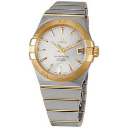 Omega Constellation Silver Dial Mens Watch, Ref. 12320382102002