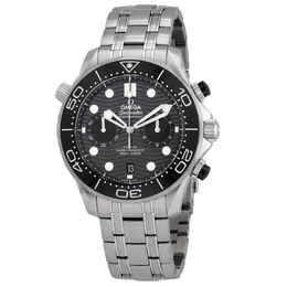 Omega Seamaster Chronograph Automatic Chronometer Black Dial Mens Watch 210.30.44.51.01.001