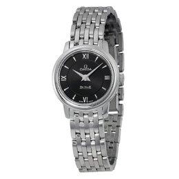 Omega De Ville Prestige Black Dial Ladies Watch 42410246001001 424.10.24.60.01.001