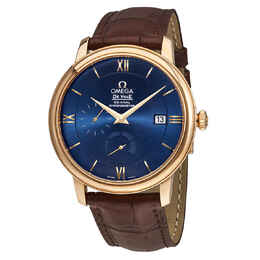 Omega De Ville Prestige Blue Dial Automatic Mens Watch 424.53.40.21.03.002