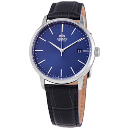 Orient Contemporary Automatic Blue Dial Mens Watch ra-ac0e04l10b