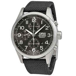 Oris Big Crown ProPilot Grey Dial Chronograph Mens Watch 774-7699-4063BKFS oris 01774769940630752215fc