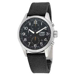 Oris Big Crown ProPilot Chronograph Black Dial Black Canvas Mens Watch 774-7699-4134BKFS oris 01 774 7699 413407 5 22 15fc