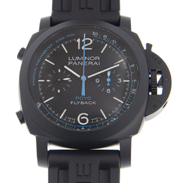 Panerai Luminor 1950 PCYC Chronograph Automatic Black Dial Mens Watch pam00788