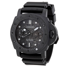 Panerai Submersible Marina Militare Carbotech Automatic Mens 47 mm Watch pam00979