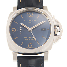 Panerai Luminor GMT Automatic Blue Dial Mens Watch pam01033