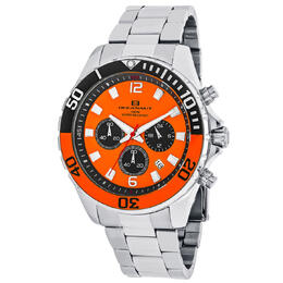 Oceanaut Sevilla Chronograph Quartz Orange Dial Mens Watch oc2522