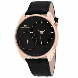 Oceanaut Sentinel Quartz Black Dial Mens Watch oc3353
