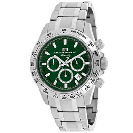 Oceanaut Biarritz Chronograph Quartz Green Dial Mens Watch oc6112