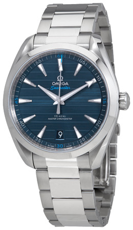 Omega Seamaster Aqua Terra Automatic Blue Dial Mens Watch 220.10.41.21.03.001