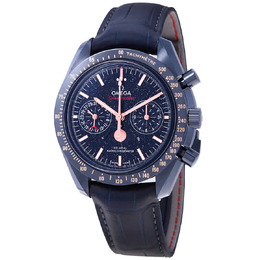 Omega Speedmaster Automatic Chronograph Blue Dial Mens Watch 304.93.44.52.03.002