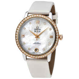 Omega De Ville Prestige Mother of Pearl Dial Ladies Watch 424.27.33.20.55.001