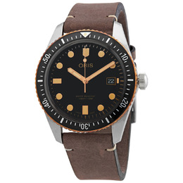 Oris Divers Sixty-Five Automatic Black Dial Mens Watch 01 733 7720 4354-07 5 21 44 oris 01 733 7720 435407 5 21 44