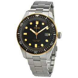 Oris Divers Sixty-Five Automatic Black Dial Mens Watch - Art. 01 733 7720 4354-07
