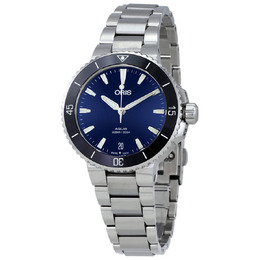 Oris Aquis Date Automatic Blue Dial Ladies Watch 01 733 7731 4135-07 8 18 05P oris 01 733 7731 413507 8 18 05p