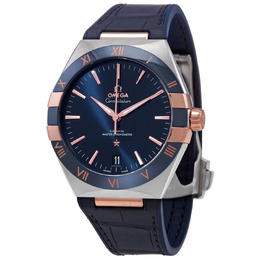 Omega Constellation Automatic Chronometer Blue Dial Mens Watch 131.23.41.21.03.001