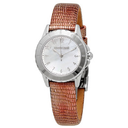 Roberto Cavalli Quartz White Dial Ladies Watch rv1l049l0016