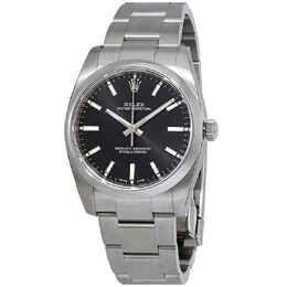 Rolex Oyster Perpetual Automatic Black Dial Ladies Watch 114200bkso