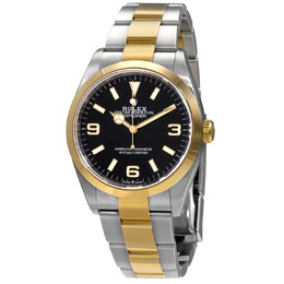 Rolex Explorer Automatic Chronometer Black Dial Mens Watch 124273bkaso