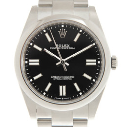 Rolex Oyster Perpetual 41 Automatic Black Dial Mens Watch 124300bkso
