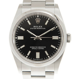 Rolex Oyster Perpetual 36 Automatic Chronometer Black Dial Watch 126000bkso