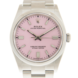 Rolex Oyster Perpetual 36 Automatic Chronometer Candy Pink Dial Watch 126000cdypkso