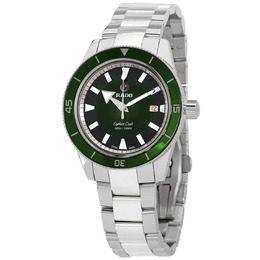 Rado Captain Cook Automatic Green Dial Mens Watch r32105313
