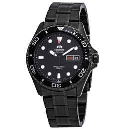 Orient Ray Raven II Automatic Black Dial Mens Watch FAA02003B9