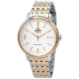 Orient Classic Automatic White Dial Mens Watch ra-ac0j07s10b