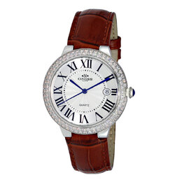 Oniss ON3322-L Quartz Crystal White Dial Ladies Watch