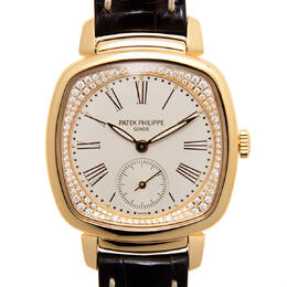 Patek Philippe Gondolo Hand Wind Silver Dial Ladies Watch 7041r-001