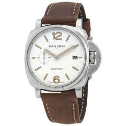 Panerai Luminor Due Automatic Silver Dial Mens Watch pam01046