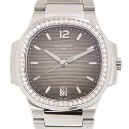 Patek Philippe Nautilus Automatic Grey Dial Ladies Watch 7118-1200a-011