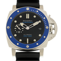 Panerai Submersible Automatic Black Dial Mens Watch pam01209