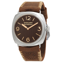 Panerai Radiomir Eilean Hand Wind Brown Dial Watch pam01243