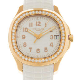Patek Philippe Aquanaut Luce Automatic Diamond White Dial Ladies Watch 5268-200R 5268/200r-001