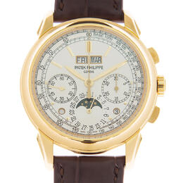 Patek Philippe Grand Complications Perpetual Chronograph Hand Wind White Dial Mens Watch 5270j-001