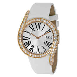 Piaget Limelight Gala 18Kt Rose Gold Diamond Silver Dial Ladies Watch GOA39167 g0a39167