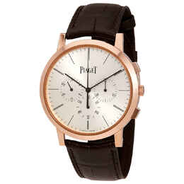 Piaget Altiplano Ultra-thin 18K Rose Gold Chronograph Flyback Mens Watch GOA40030 g0a40030