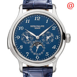 Patek Philippe Grand Complications Perpetual Automatic Blue Dial Mens Watch 5374g-001