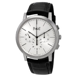 Piaget Altiplano Chronograph Hand Wind Sunburst Dial Mens Watch g0a41035