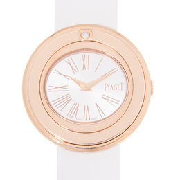 Piaget Possession Silver Dial Ladies 18K Rose Gold Watch g0a41084