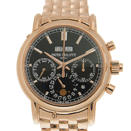 Patek Philippe Grand Complications Black Dial Mens Watch 5204/1r-001