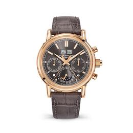 Patek Philippe Grand Complications Perpetual Chronograph Hand Wind Grey Dial Mens Watch 5204r-011
