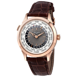 Patek Philippe Complications Automatic World Time 18kt Rose Gold Mens Watch 5230R 5230r-001