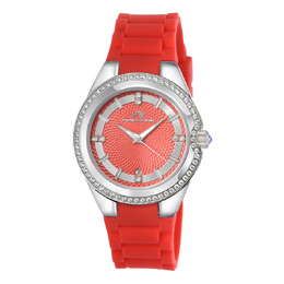 Porsamo Bleu Guilia Quartz Red Dial Ladies Watch 1122AGUR