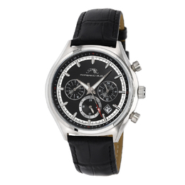 Porsamo Bleu Dylan Quartz Black Dial Mens Watch 871BDYL