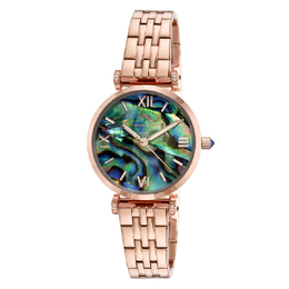 Porsamo Bleu Sylvie Quartz Abalone Dial Ladies Watch 1131CSYS