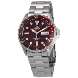 Orient Sports Automatic Red Dial Mens Watch ra-aa0814r19b