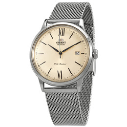 Orient Bambino Champagne Dial Mens Watch ra-ac0020g10b